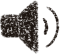 Black sound icon